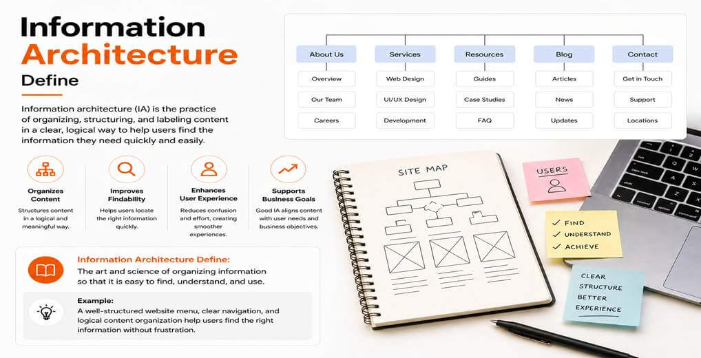 UX navigation concept